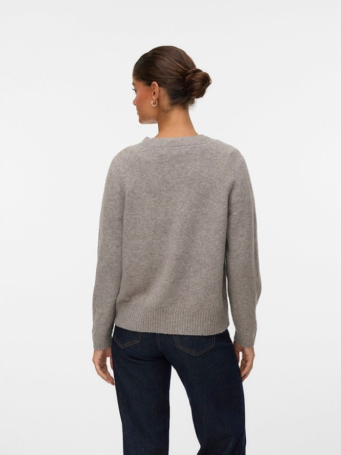 Vero Moda Kardigan w kolorze szarobrązowym rozmiar: XL