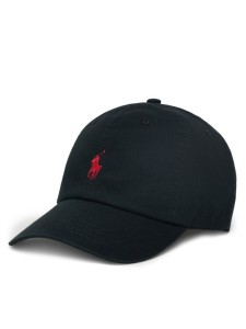 Polo Ralph Lauren Czapka z daszkiem 211912843019 Czarny
