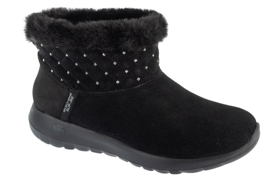 Buty zimowe damskie, Slip-Ins: On-The-Go Joy - Cozy Shimmer