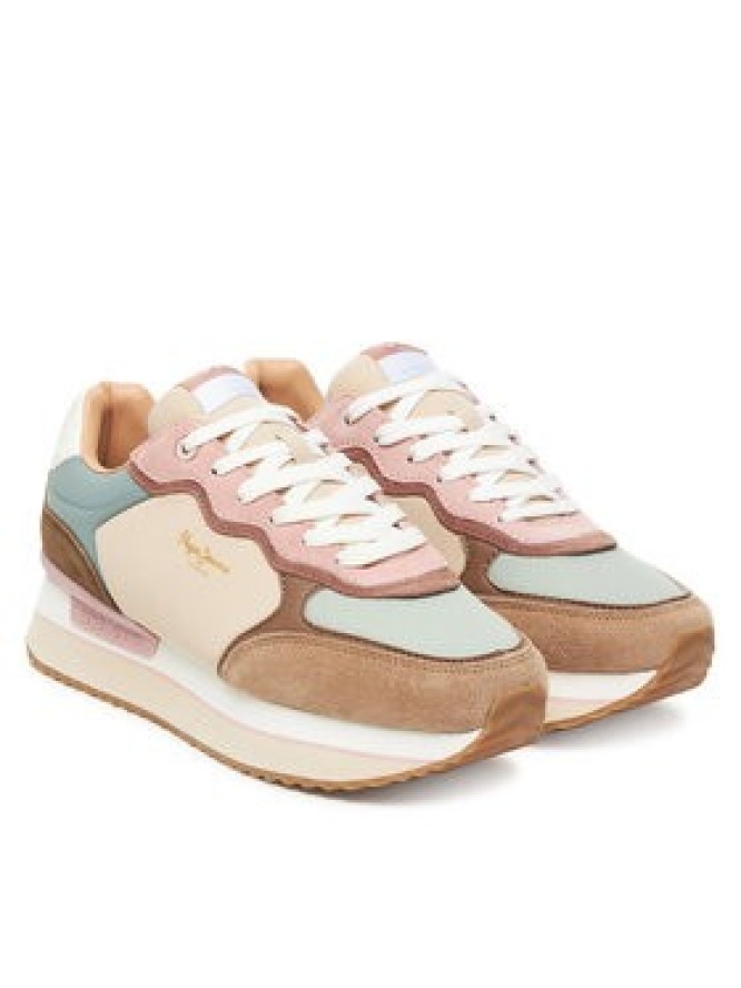 Pepe Jeans Sneakersy Rusper Combi W PLS600006 Kolorowy