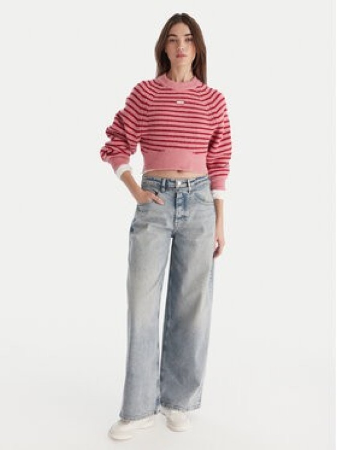 Tommy Jeans Jeansy Charlie DW0DW20473 Niebieski Wide Leg