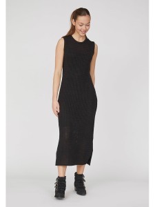 SisterS point Sukienka dzianinowa w kolorze czarnym rozmiar: L