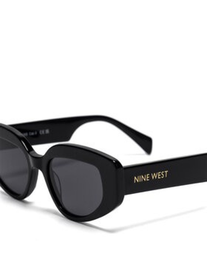 Nine West Okulary przeciwsłoneczne NW 6628S Czarny