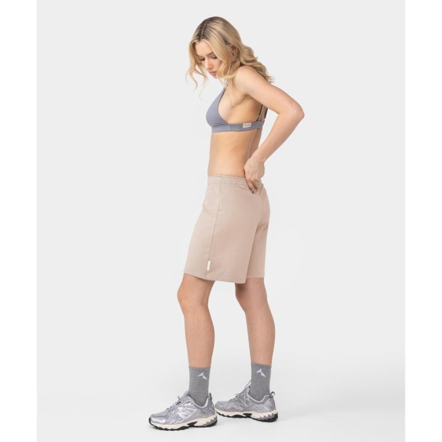 Spodenki dresowe Carpatree Cozy Leisure beżowe