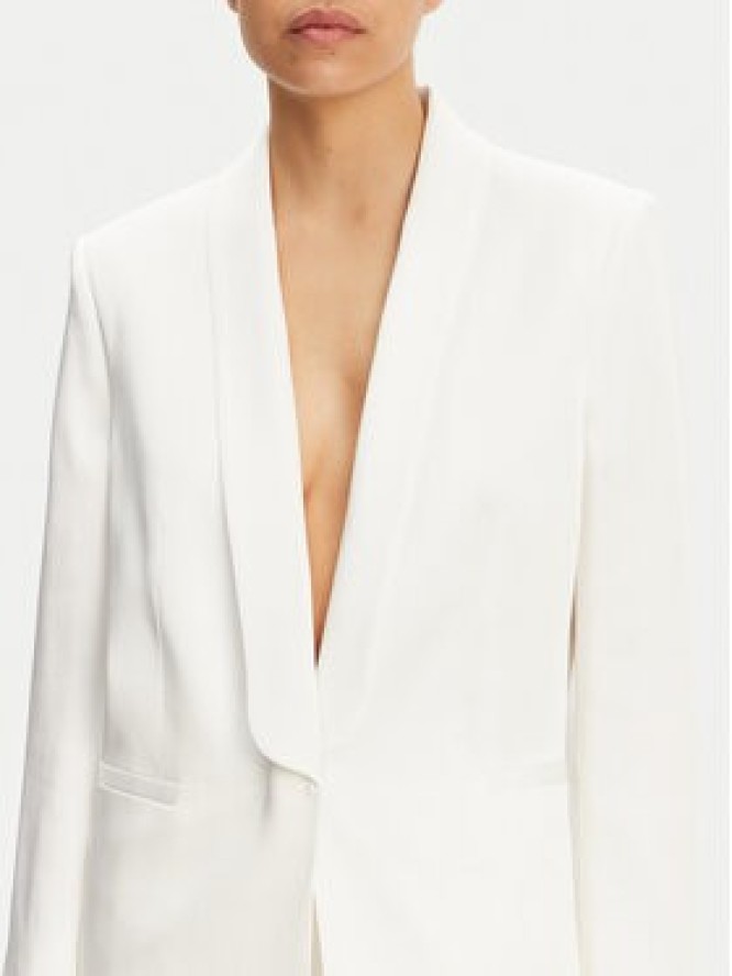 BOSS Marynarka Janka3 50537473 Biały Regular Fit