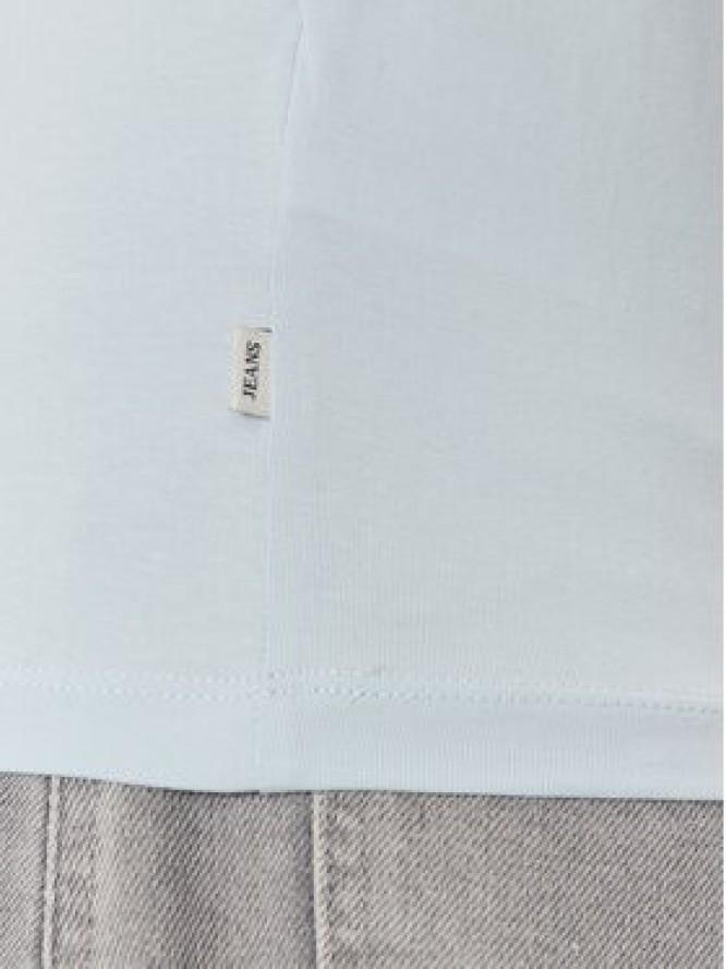 Guess Jeans T-Shirt W4YI03 J1314 Błękitny Slim Fit