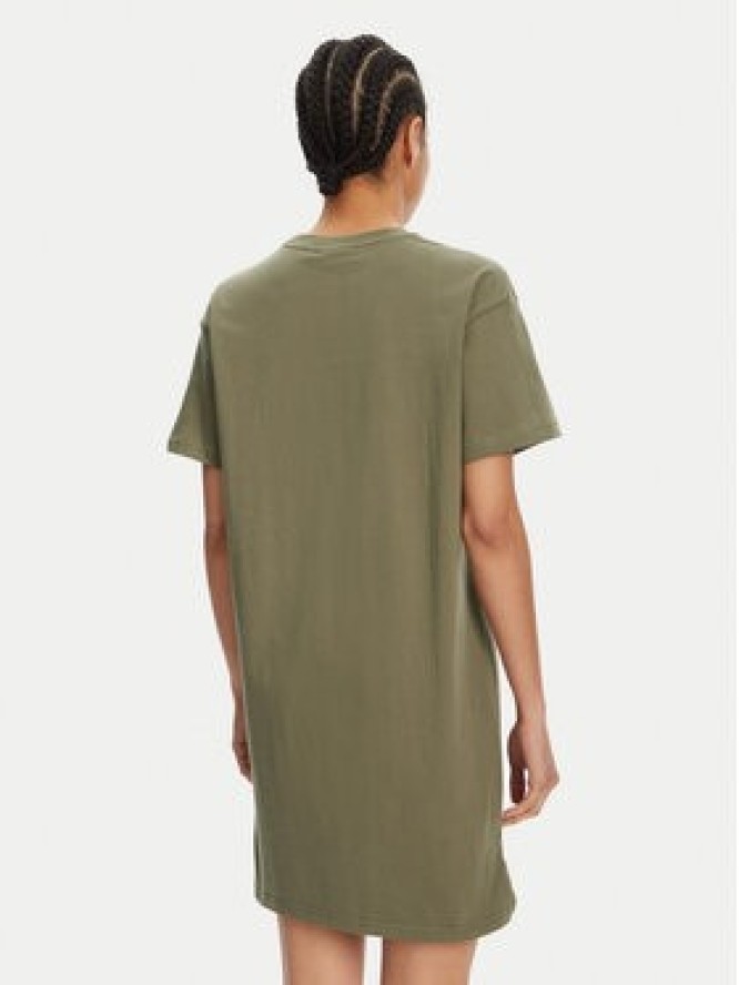 Hunter Sukienka codzienna Carron HARW0055251 Khaki Regular Fit