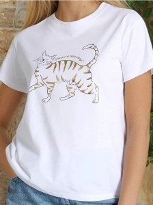 Koszulka z nadrukiem - biały