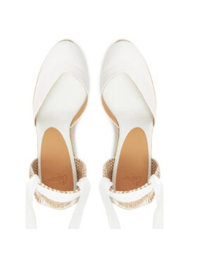 Castañer Espadryle Chiara/8ED/001 020992 Biały