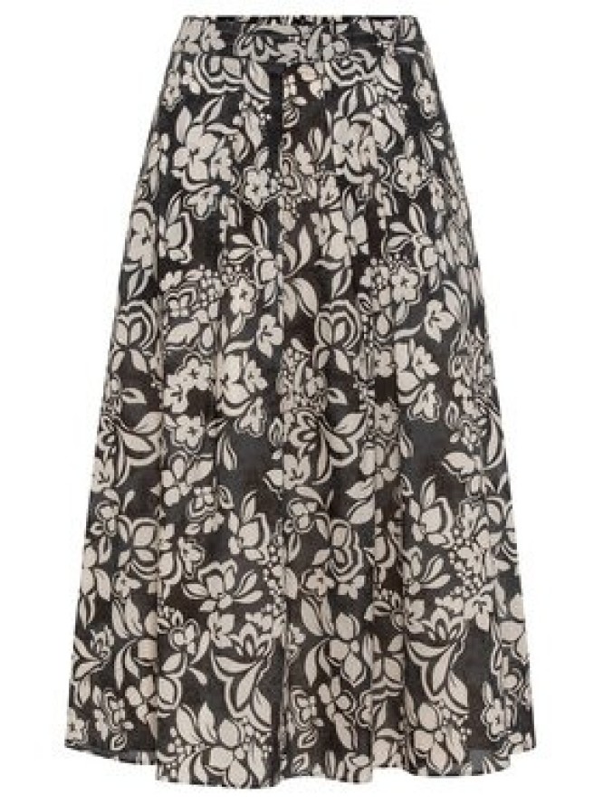 Olsen Spódnica trapezowa 16001506 Czarny Regular Fit