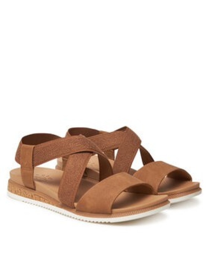 Skechers Sandały BOBS Desert Kiss Low 114705/CSNT Brązowy