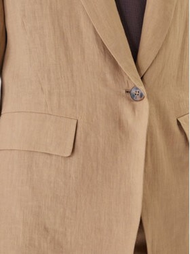 Marella Marynarka Vincita 2615041012 Écru Regular Fit