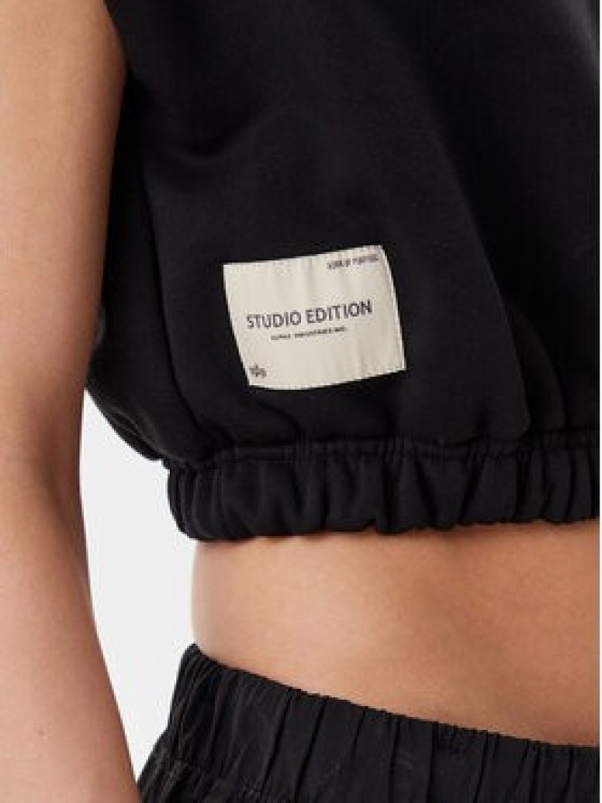 Alpha Industries Top Studio Edition 156031 Czarny Regular Fit