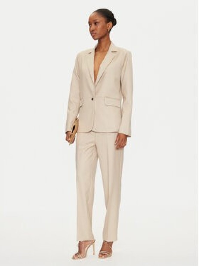 Morgan Marynarka 251-VLUX.F Beżowy Regular Fit