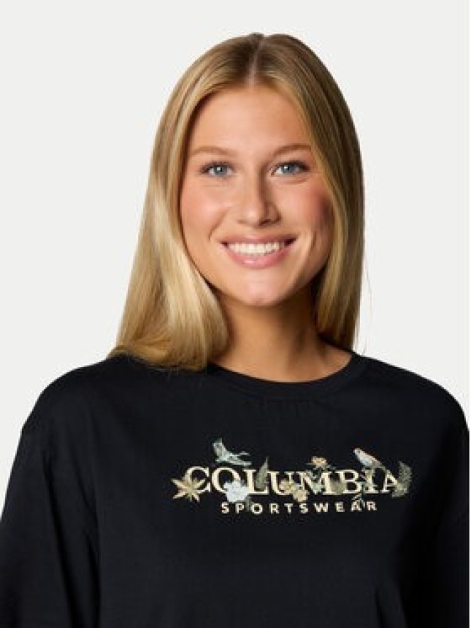 Columbia T-Shirt Rolling Bend™ 2119991 Czarny Regular Fit