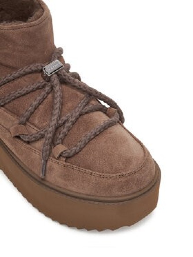 Inuikii Śniegowce Classic Low Platform 75204-004 Brązowy