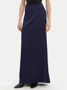 ACCESS FASHION Spódnica maxi 53-6023-147 Granatowy Regular Fit