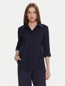 United Colors Of Benetton Koszula 5WPQDQ0AX Granatowy Regular Fit