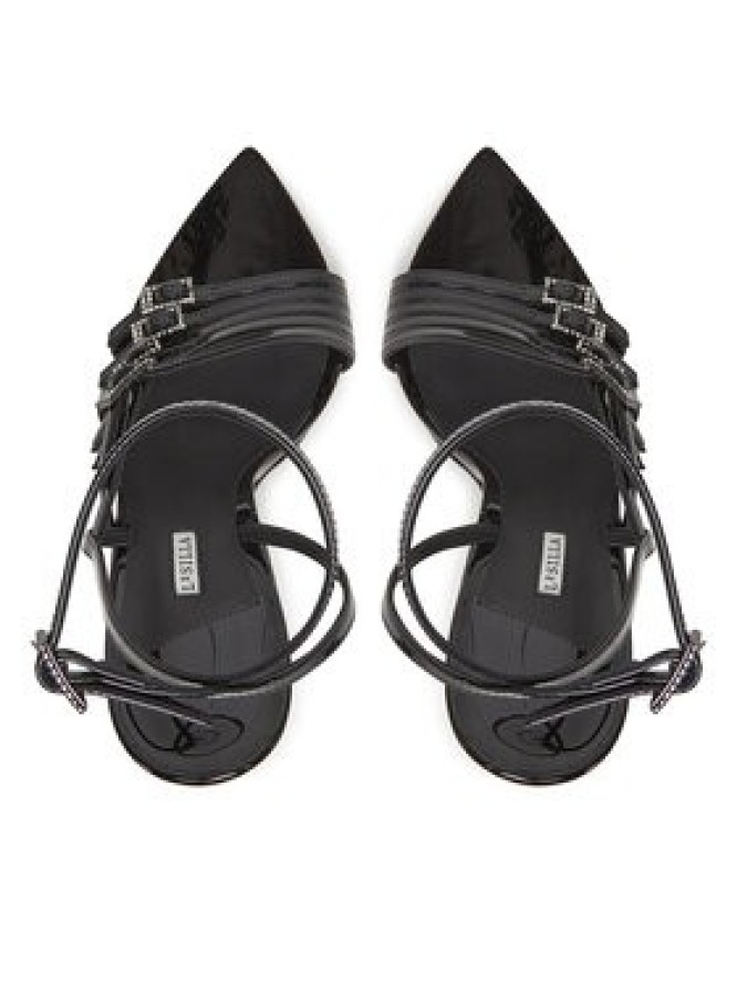 Le Silla Sandały 6617C100BLPPKAB Czarny