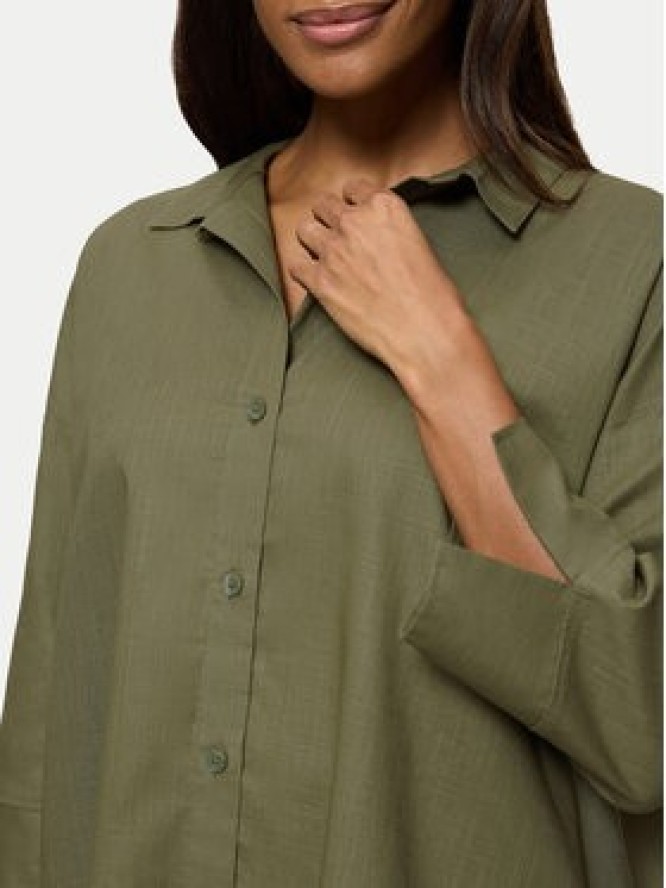 Triumph Koszula Summer 10222569 Zielony Oversize