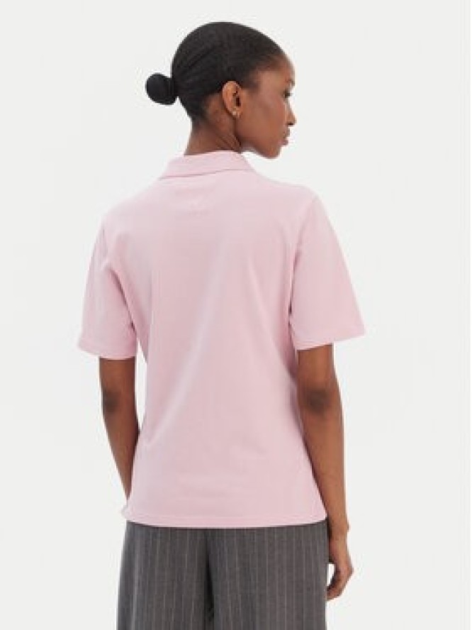 Tommy Hilfiger Polo 1985 WW0WW43224 Różowy Regular Fit