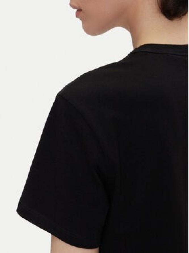 HUGO T-Shirt Damacia_4 50539101 Czarny Regular Fit