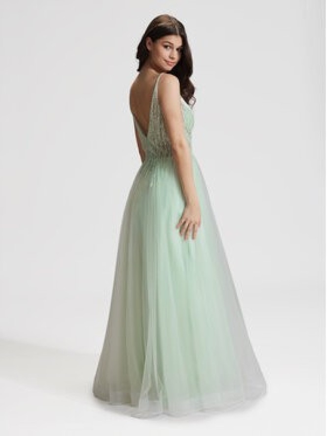 Hey Kyla Sukienka wieczorowa 5AG005HK Zielony Regular Fit