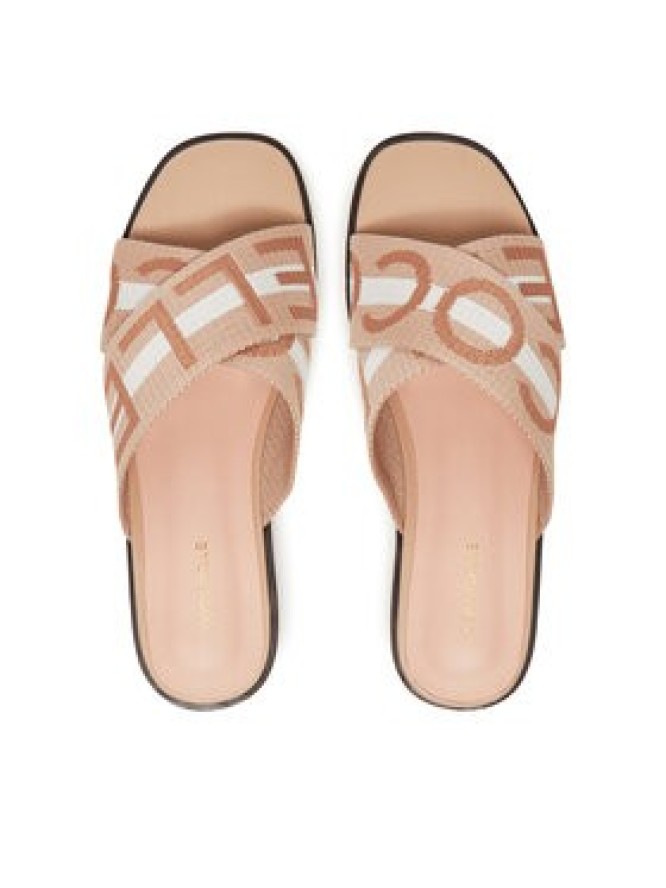 Coccinelle Klapki E4 S07 17 01 01 Beżowy