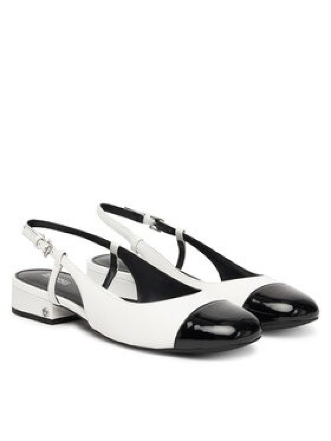 MICHAEL Michael Kors Baleriny Perla 40R4PLFP1L Biały