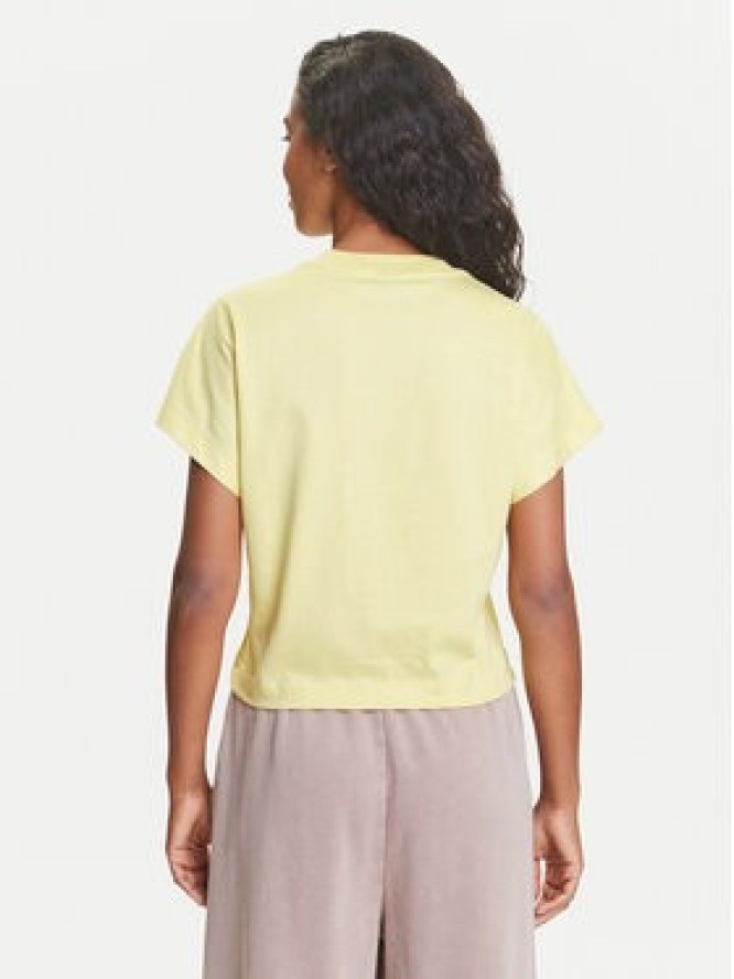 adidas T-Shirt ALL SZN JJ1239 Żółty Regular Fit