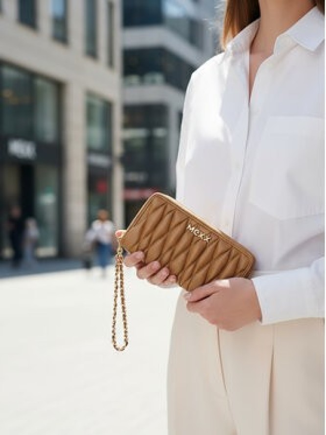 MEXX Portfel CEO-MEXX-W1-001-AW25 Beżowy