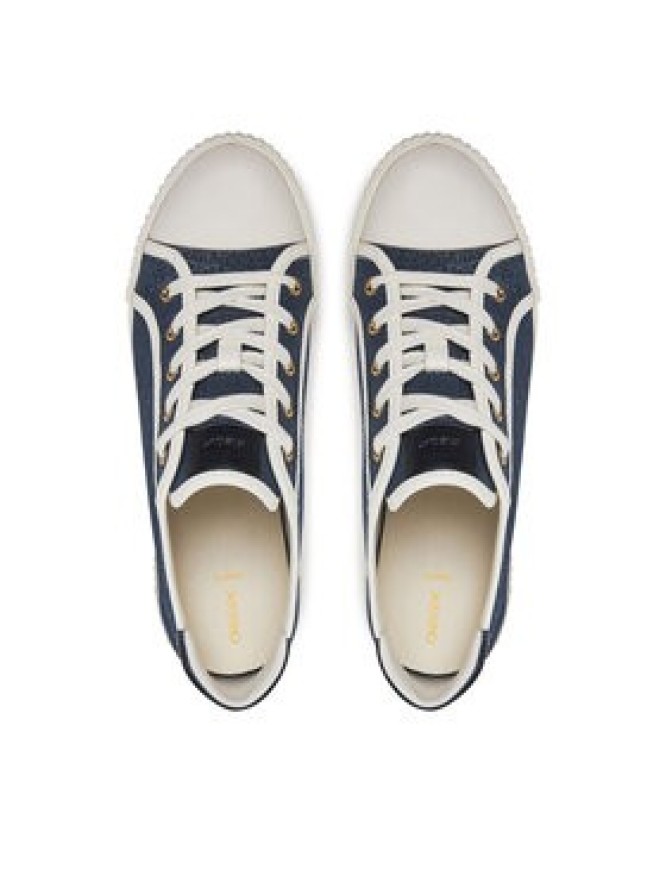 Geox Trampki D Blomiee D556HB 0AS54 C4084 Granatowy