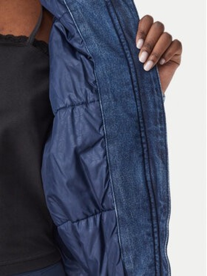 adidas Kurtka jeansowa Firebird Jacket KT4232 Niebieski Regular Fit