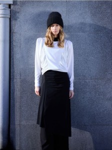 Czapka beanie - czarny