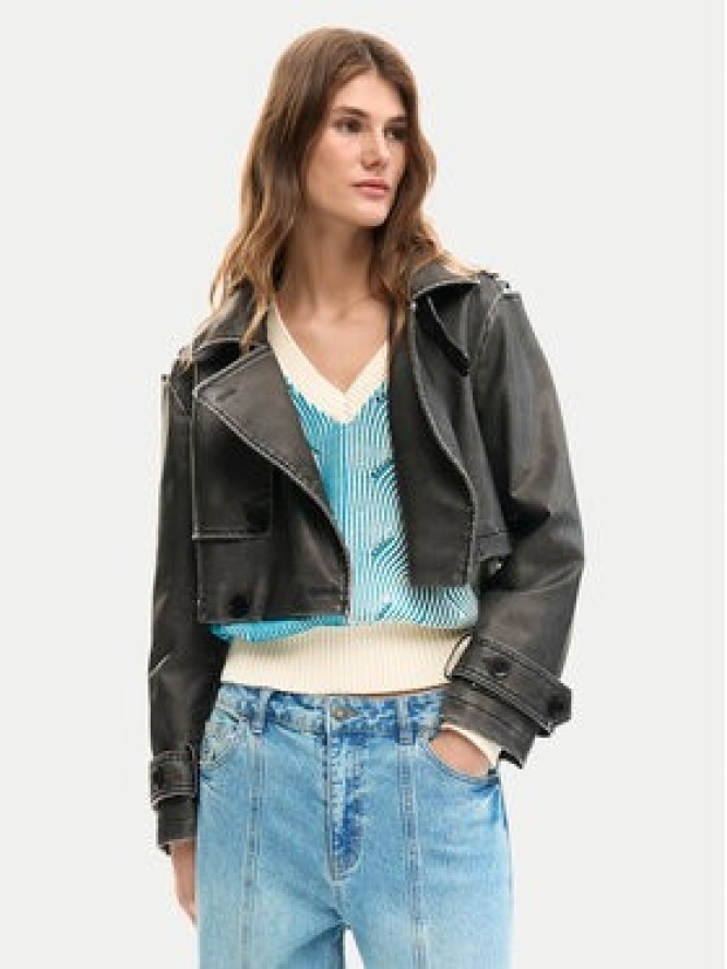 Desigual Trencz Duolo 26SWEW34 Écru Regular Fit