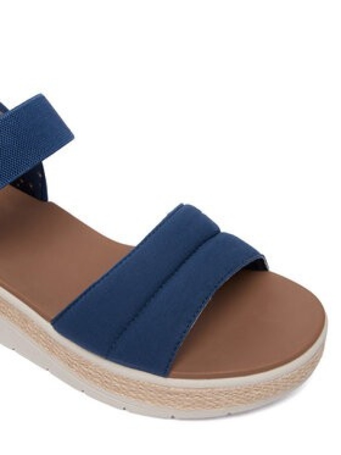 Skechers Sandały BOBS Sun Ray 114413/NVY Granatowy