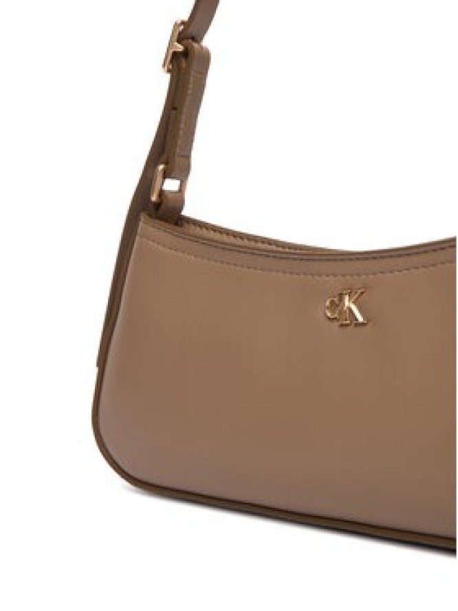 Calvin Klein Torebka Ck Small Shoulder Bag LV04F3170G Beżowy