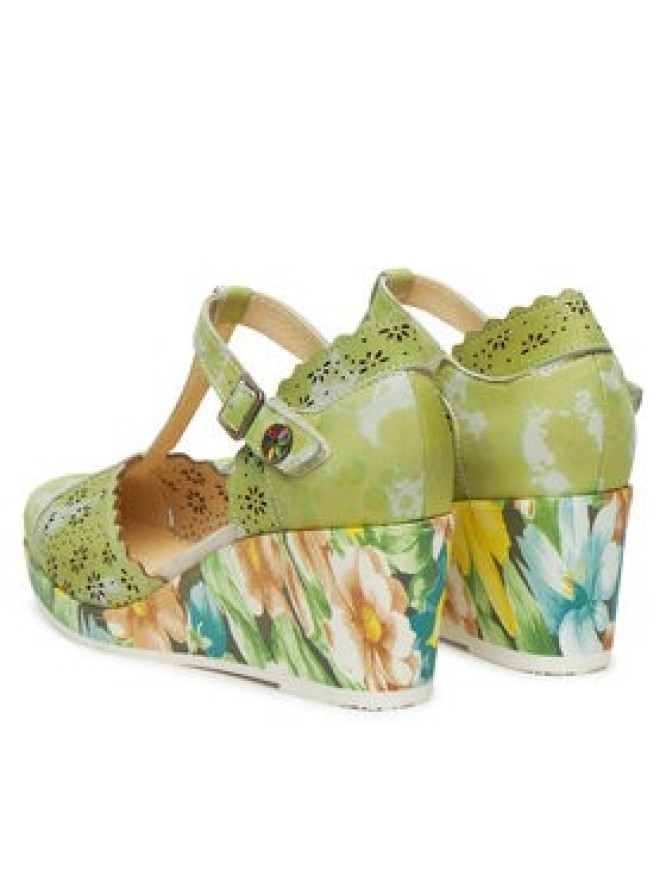 Laura Vita Półbuty Reyano 57 Zielony