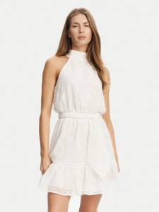 Guess Sukienka letnia W5GK15 W0WA2 Biały Regular Fit