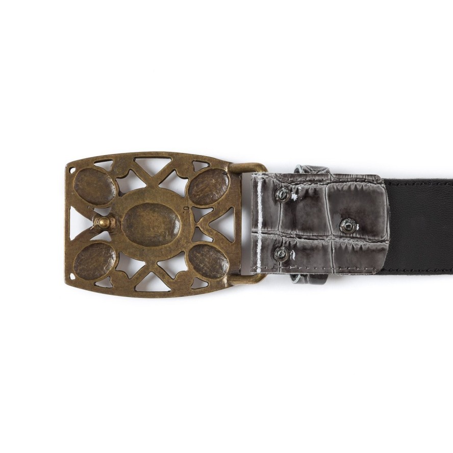 DAMSKI PASEK VANZETTI PASEK SKÓRZANY SOPO-VAN902 770 40mm Ledergürtel Q. 6186(6250)