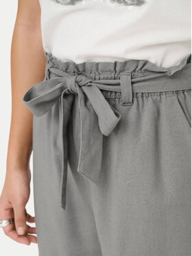 JDY Szorty materiałowe Say 15225921 Szary Regular Fit