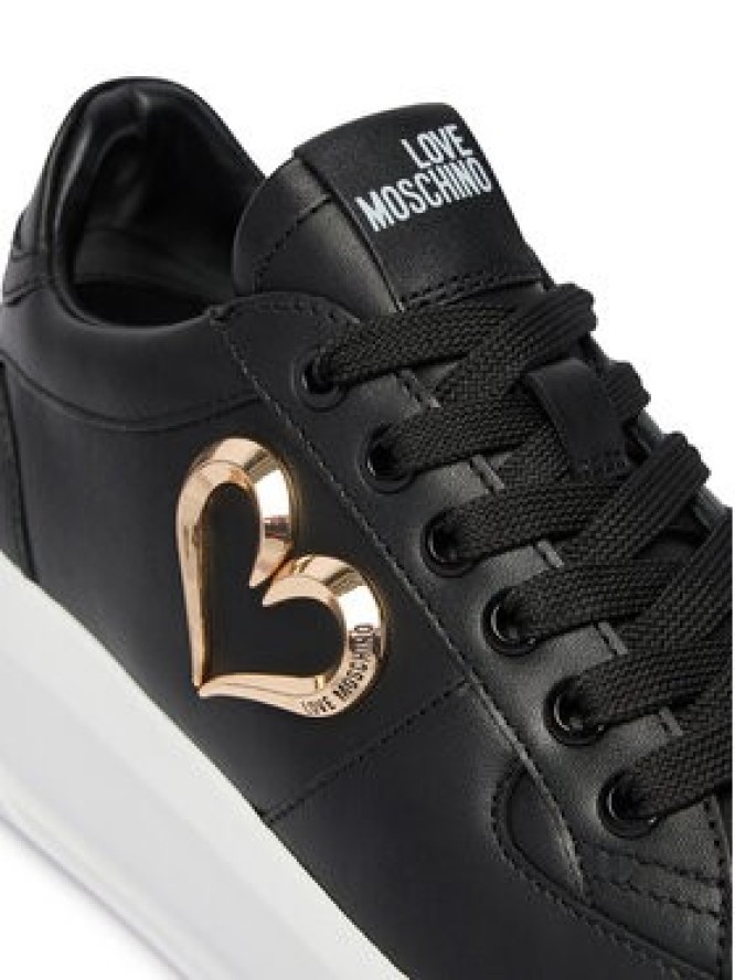 LOVE MOSCHINO Sneakersy JA15485G0OIA0000 Czarny