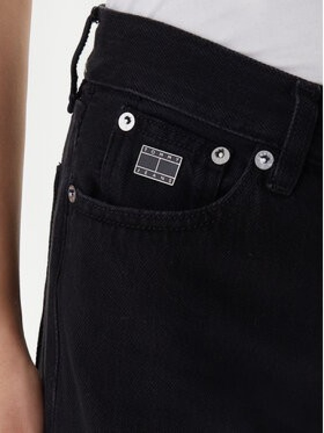 Tommy Jeans Jeansy DW0DW22116 Czarny Loose Fit