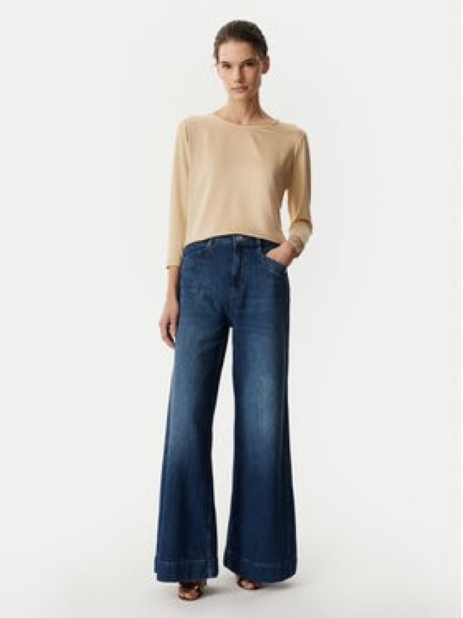 JOOP! Bluzka 263Je32Tamina 30103280 Beżowy Slim Fit
