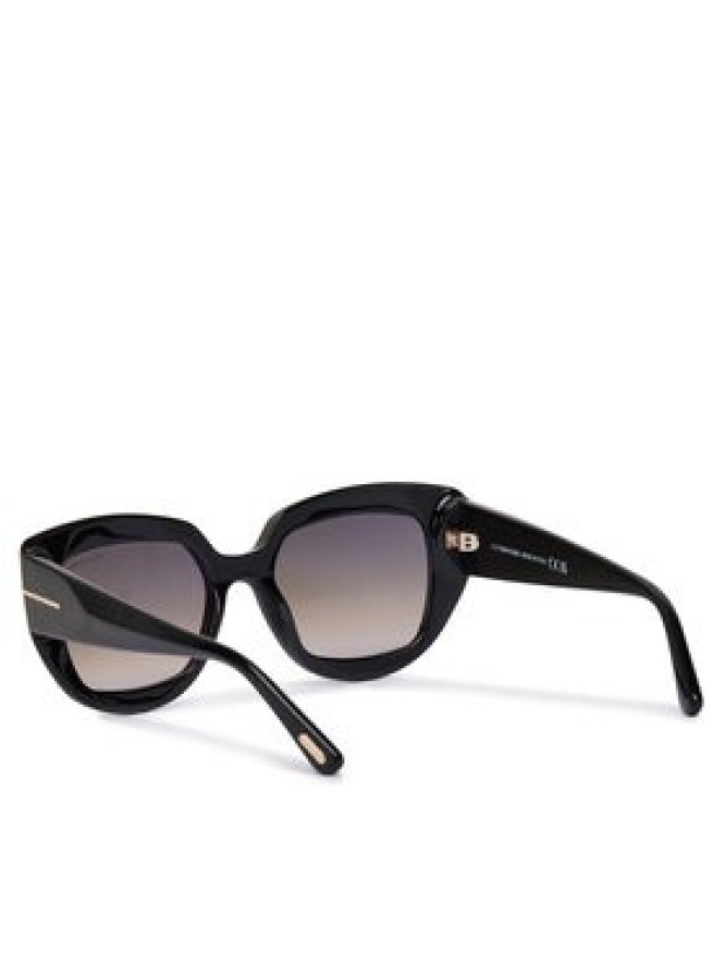 Tom Ford Okulary przeciwsłoneczne Satzman FT1192 01B Czarny