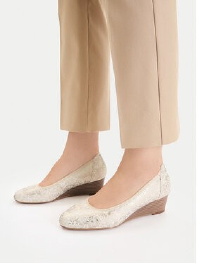 Go Soft Czółenka CEO-HY7760-1 Écru