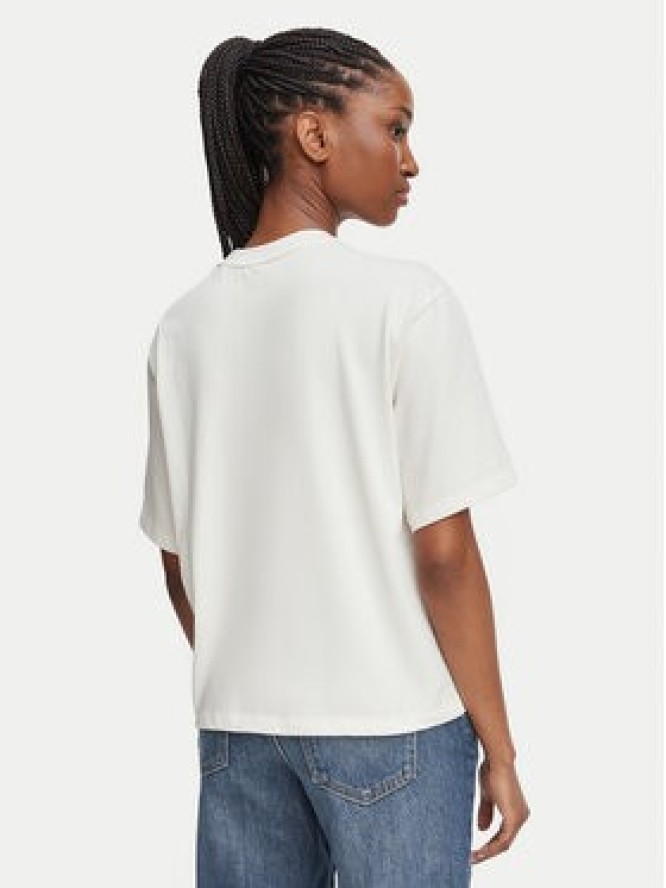 HUGO T-Shirt Duslant 50570677 Biały Oversize