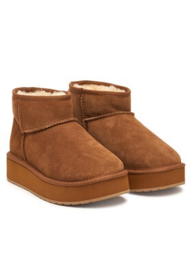 EMU Australia Śniegowce Stinger Micro Flatform 2.0 W13296 Brązowy