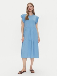 Vila Sukienka codzienna Summer 14087542 Zielony Loose Fit