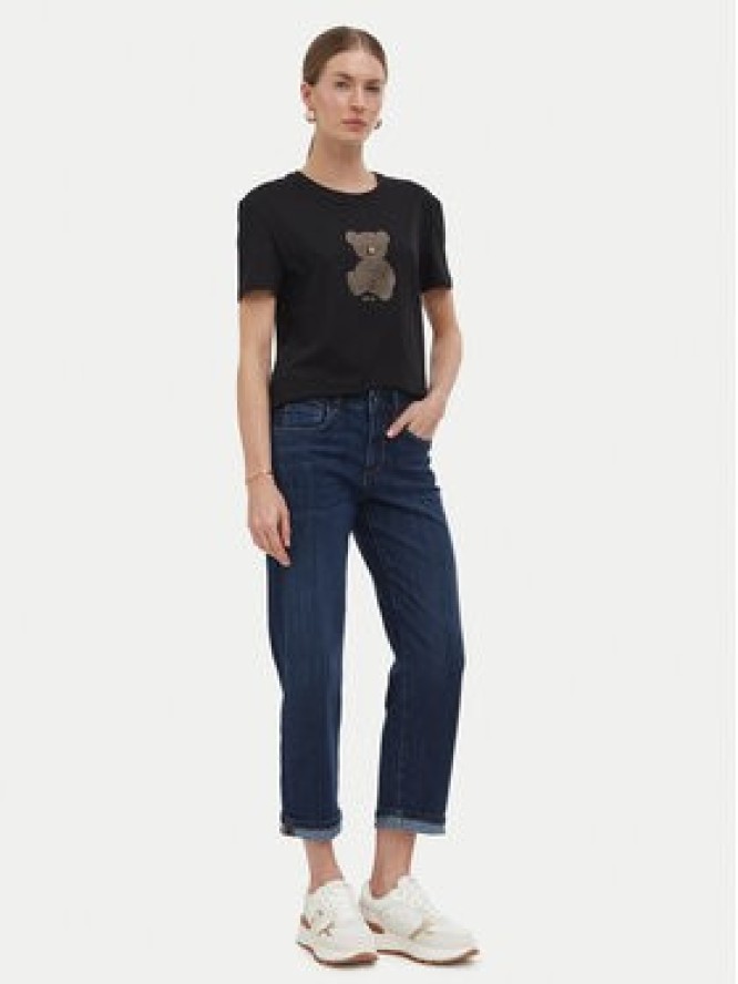 Liu Jo T-Shirt WF6436 JS923 Czarny Slim Fit